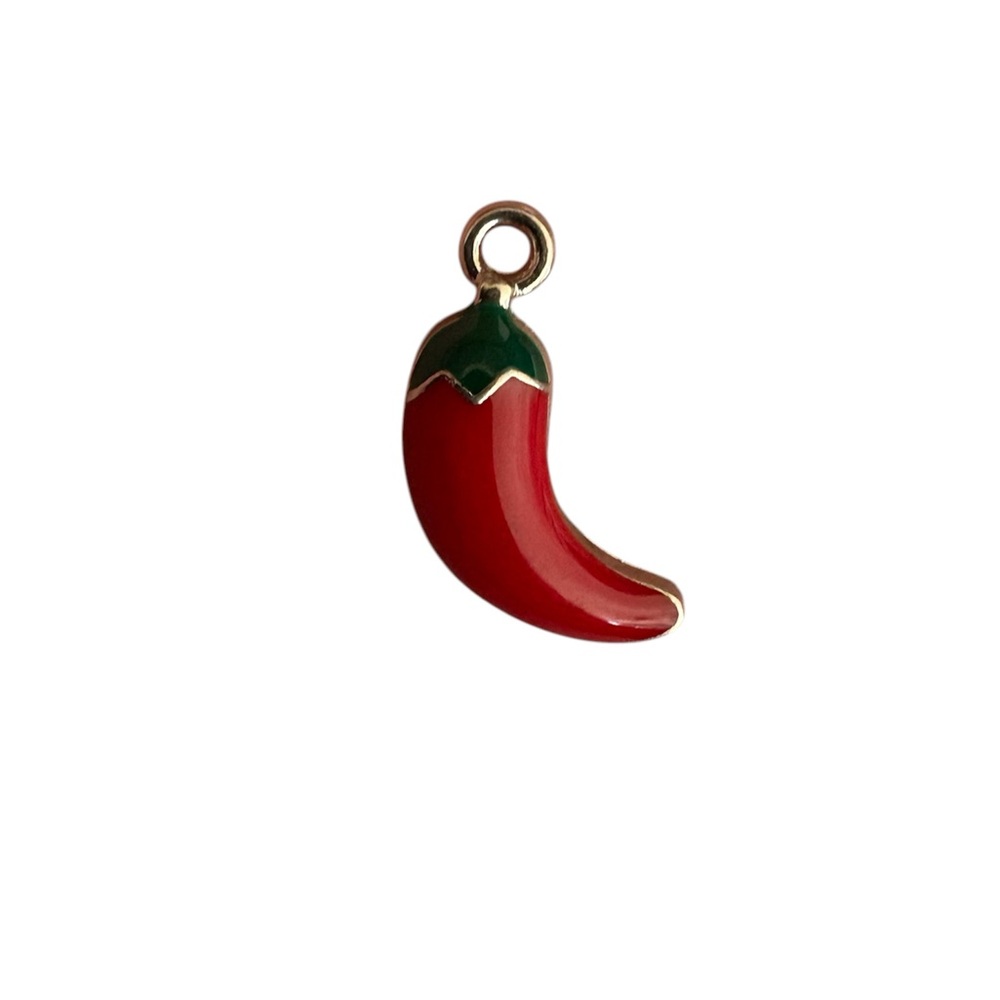 Red Chili Pepper Pendant Charm